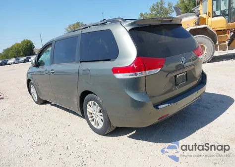 2011 Toyota Sienna Xle V6 from USA, damaged, VIN 5TDYK3DC7BS011242